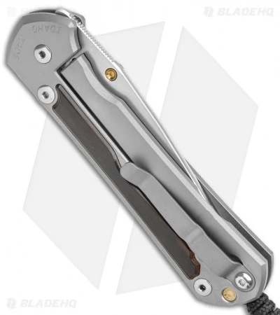 Chris Reeve Large Sebenza 31 Frame Lock Knife Macassar Ebony (3.625" Satin) 3 Chris Reeve Large Sebenza 31 Frame Lock Knife Macassar Ebony (3.625" Satin) - Image 3