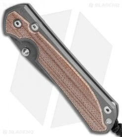 Chris Reeve Knives Shop -Chris Reeve Knives Shop Chris Reeve Large Sebenza 31 FL Natural Micarta Ladder Damascus BHQ 98942 jr spine