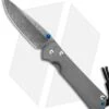 Chris Reeve Large Sebenza 31 Frame Lock Knife Ti (3.625" Raindrop Damascus)