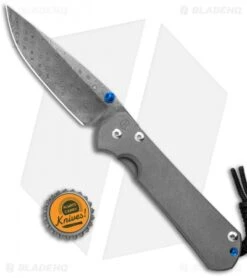 Chris Reeve Large Sebenza 31 Frame Lock Knife Ti (3.625" Raindrop Damascus) 7 Chris Reeve Large Sebenza 31 Frame Lock Knife Ti (3.625" Raindrop Damascus) -Chris Reeve Knives Shop Chris Reeve Large Sebenza 31 FL Raindrop Damascus BHQ 99020 jr bottlecap