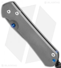 Chris Reeve Large Sebenza 31 Frame Lock Knife Ti (3.625" Boomerang Damascus) -Chris Reeve Knives Shop Chris Reeve Large Sebenza 31 FL Ti Boomerang Damascus BHQ 99034 jr spine