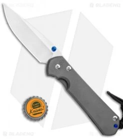 Chris Reeve Large Sebenza 31 Frame Lock Knife Titanium (3.6" Stonewash) -Chris Reeve Knives Shop Chris Reeve Large Sebenza 31 FL Ti SW L31 1000 BHQ 98929 jr bottlecap