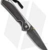 Chris Reeve Large Sebenza 31 Bog Oak (3.62" Boomerang Damascus) Left Hand