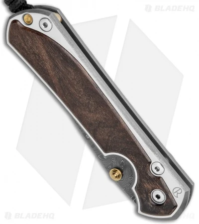 Chris Reeve Large Sebenza 31 Macassar Ebony (3.62" Boomerang Damascus) Left Hand 3 Chris Reeve Large Sebenza 31 Macassar Ebony (3.62" Boomerang Damascus) Left Hand - Image 3