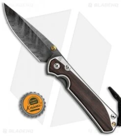 Chris Reeve Large Sebenza 31 Knife Macassar Ebony (3.6" Boomerang Damascus) -Chris Reeve Knives Shop Chris Reeve Large Sebenza 31 Macassar Ebony Bommerang Damascus BHQ 118843 jr bottlecap