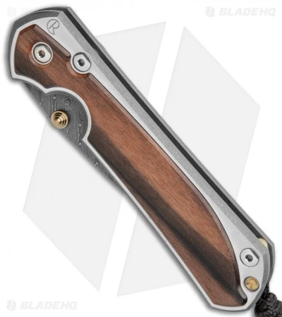 Chris Reeve Large Sebenza 31 Knife Macassar Ebony Boomerang Dam Dbl Lug (3.625") 2 Chris Reeve Large Sebenza 31 Knife Macassar Ebony Boomerang Dam Dbl Lug (3.625") - Image 2