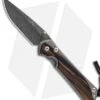 Chris Reeve Large Sebenza 31 Knife Macassar Ebony (3.625" Boomerang Dam.)