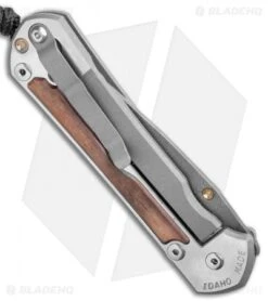 Chris Reeve Large Sebenza 31 Knife Macassar Ebony Ladder Dam. Left-Hand (3.625") 6 Chris Reeve Large Sebenza 31 Knife Macassar Ebony Ladder Dam. Left-Hand (3.625") -Chris Reeve Knives Shop Chris Reeve Large Sebenza 31 Macassar Ebony Ladder Damascus Left Hand BHQ 98969 LS Side