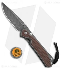 Chris Reeve Large Sebenza 31 Natural Micarta Boomerang Damascus Double Lug -Chris Reeve Knives Shop Chris Reeve Large Sebenza 31 Natural Micarta Double Lug Boomerang Damascus BHQ 137578 td size