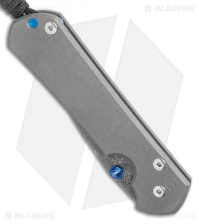 Chris Reeve Left-Hand Large Sebenza 31 Knife Ti (3.625" Raindrop Damascus) 2 Chris Reeve Left-Hand Large Sebenza 31 Knife Ti (3.625" Raindrop Damascus) - Image 2