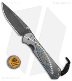 Chris Reeve Large Sebenza 31 Unique BS19 "A" (3.6" Ladder Damascus) -Chris Reeve Knives Shop Chris Reeve Large Sebenza 31 Unique Graphic BS19 A BHQ 142705 td size