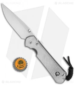 Chris Reeve Large Sebenza 31 Knife Unique Graphic Hematite Cabochon (3.6") -Chris Reeve Knives Shop Chris Reeve Large Sebenza 31 Unique Graphic Hematite Cabochon Polished A BHQ 113427 td size