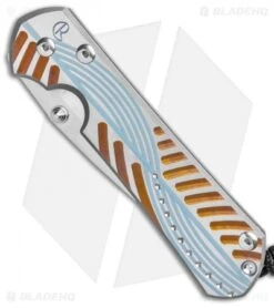 Chris Reeve Large Sebenza 31 Knife Unique Graphic Water/Earth (3.6" Satin) -Chris Reeve Knives Shop Chris Reeve Large Sebenza 31 Unique Graphic Water Earth BHQ 113441 jr spine