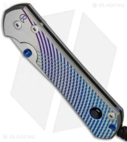 Chris Reeve Large Sebenza 21 Graphic Blue Sapphire Cabochon (Satin) -Chris Reeve Knives Shop Chris Reeve Large Sebenza Graphic Blue Sapphire Cabochon BHQ 68561 jr spine