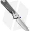 Chris Reeve Left Hand Large Sebenza 21 Knife W/ CF Inlays (3.6" Polish)