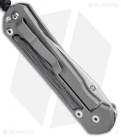 Chris Reeve Left-Hand Large Sebenza 21 Drop Point Black Micarta (3.625" SW) -Chris Reeve Knives Shop Chris Reeve Left Hand Large Sebenza 21 DP Black Micarta SW BHQ 111736 jr side