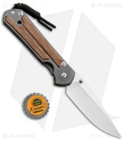 Chris Reeve Left-Hand Large Sebenza 21 Drop Point Micarta (3.625" SW) -Chris Reeve Knives Shop Chris Reeve Left Hand Sebenza 21 DP Micarta SW BHQ 94351 jr bottlecap