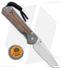 Chris Reeve Left-Hand Small Sebenza 21 Tanto Natural Micarta Inlays (2.9" SW) -Chris Reeve Knives Shop Chris Reeve Left Hand Small Sebenza 21 Tanto Natural Micarta Inlays Satin BHQ 94348 jr bottlecap