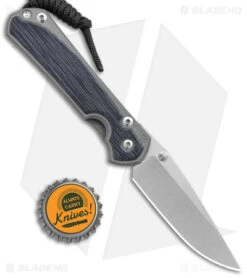 Chris Reeve Left Hand Small Sebenza 31 Knife Black Micarta Double Lug (3" SW) -Chris Reeve Knives Shop Chris Reeve Left Hand Small Sebenza 31 Black Micarta Double Lug SW BHQ 145386 jr bottlecap