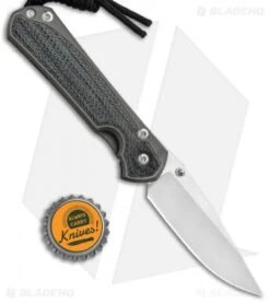 Chris Reeve Left Hand Small Sebenza 31 Knife Black Micarta (2.94" Stonewash) -Chris Reeve Knives Shop Chris Reeve Left Hand Small Sebenza 31 Black Micarta SW BHQ 98978 jr bottlecap