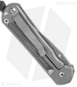 Chris Reeve Left-Hand Small Sebenza 31 Knife Black Micarta (2.94" Boomerang Dam) -Chris Reeve Knives Shop Chris Reeve Left Hand Small Sebenza 31 Knife Black Micarta 2.94 Boomerang Dam BHQ 121101 LS Side