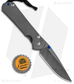 Chris Reeve Left-Hand Small Sebenza 31 Knife Titanium (2.94" Boomerang Damascus) 9 Chris Reeve Left-Hand Small Sebenza 31 Knife Titanium (2.94" Boomerang Damascus) -Chris Reeve Knives Shop Chris Reeve Left Hand Small Sebenza 31 Ti Boomerang Damascus BHQ 117213 jr bottlecap