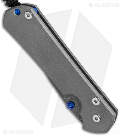 Chris Reeve Left-Hand Small Sebenza 31 Knife Titanium (2.94" Boomerang Damascus) 3 Chris Reeve Left-Hand Small Sebenza 31 Knife Titanium (2.94" Boomerang Damascus) - Image 3