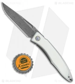 Chris Reeve Mnandi Knife Mammoth Inlay (2.75" Basketweave Damascus) -Chris Reeve Knives Shop Chris Reeve Mnandi Mammoth Inlay Basketweave Damascus BHQ 79724 jr bottlecap