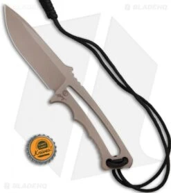 Chris Reeve Knives Professional Soldier Fixed Blade Knife (3.375" FDE PVD) -Chris Reeve Knives Shop Chris Reeve Professional Soldier FDE PVD BHQ 67724 jr bottlecap