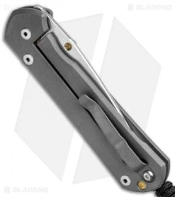 Chris Reeve Large Sebenza 21 Knife CGG Cape Buffalo (3.625" Stonewash) -Chris Reeve Knives Shop Chris Reeve Sebenza 21 Large Cape Buffalo CGG BHQ 80791 jr side