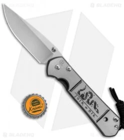 Chris Reeve Large Sebenza 21 Knife CGG Join Or Die (3.625" Stonewash) -Chris Reeve Knives Shop Chris Reeve Sebenza 21 Large Join or Die CGG BHQ 80795 jr bottlecap