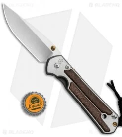 Chris Reeve Large Sebenza 21 Knife W/ Striped Platan Inlays (3.6" Satin) -Chris Reeve Knives Shop Chris Reeve Sebenza 21 Large Striped Platan L21 1234 BHQ 80788 jr bottlecap