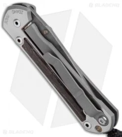 Chris Reeve Small Sebenza 21 Bog Oak Basektweave Dam S21-1084 -Chris Reeve Knives Shop Chris Reeve Small Sebenza 21 Bog Oak Basketweave Damascus S21 1084 BHQ 87907 jr side