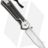 Chris Reeve Left-Hand Small Sebenza 21 Knife W/ Bog Oak Inlays (2.94" Satin)