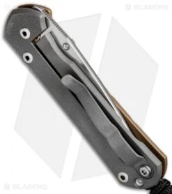 Chris Reeve Small Sebenza 21 Knife CGG Cross Hatch (2.94" Satin) -Chris Reeve Knives Shop Chris Reeve Small Sebenza 21 CGG Cross Hatch BHQ 67732 jr side