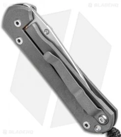 Chris Reeve Small Sebenza 21 Knife Chain Mail CGG (2.94" Stonewash) -Chris Reeve Knives Shop Chris Reeve Small Sebenza 21 Chain Mail CGG SW BHQ 94299 jr side