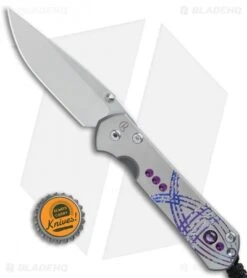 Chris Reeve Small Sebenza 21 Graphic Amethyst Unique (2.9" Satin) 9/21/17 -Chris Reeve Knives Shop Chris Reeve Small Sebenza 21 Graphic Amethyst Unique Satin BHQ 76604 er bottlecap