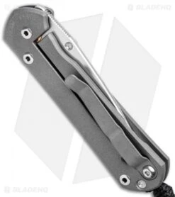 Chris Reeve Small Sebenza 21 Knife CGG Big 5 Rhino (2.94" Stonewash) -Chris Reeve Knives Shop Chris Reeve Small Sebenza 21 Knife CGG Big 5 Rhino SW BHQ 94295 jr side