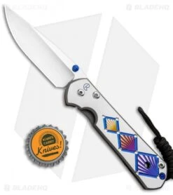 Chris Reeve Small Sebenza 21 Knife Unique Graphic Diamond (2.94" Satin) -Chris Reeve Knives Shop Chris Reeve Small Sebenza 21 Knife Unique Graphic BS18H Plain BHQ 93964 jr bottlecap