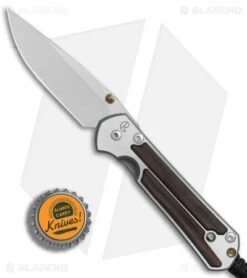 Chris Reeve Small Sebenza 21 Knife W/ Macassar Ebony Inlays (2.94" Plain) -Chris Reeve Knives Shop Chris Reeve Small Sebenza 21 Macassar Ebony Inlays Plain BHQ 14264 er bottlecap