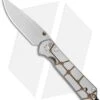 Chris Reeve Small Sebenza 21 Folding Knife Plated CGG (2.94" Stonewash)