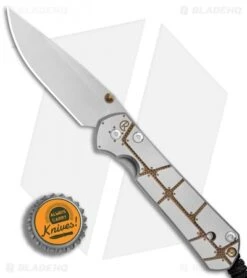 Chris Reeve Small Sebenza 21 Folding Knife Plated CGG (2.94" Stonewash) -Chris Reeve Knives Shop Chris Reeve Small Sebenza 21 Plated CGG SW BHQ 80800 er bottlecap