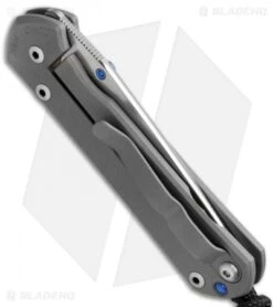 Chris Reeve Small Sebenza 21 Tanto Frame Lock Knife (2.94" Stonewash) -Chris Reeve Knives Shop Chris Reeve Small Sebenza 21 Tanto BHQ 49992 jr side