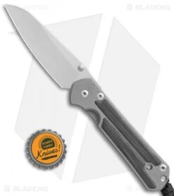 Chris Reeve Small Sebenza 21 Insingo Knife W/ Micarta Inlays (2.94" Stonewash) -Chris Reeve Knives Shop Chris Reeve Small Sebenza 21 insingo micarta inlays stonewash BHQ 13490 jr bottlecap 1