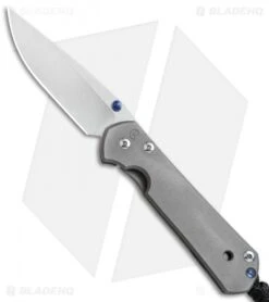 Chris Reeve Small Sebenza 21 Frame Lock Knife (2.94" Stonewash)