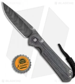 Chris Reeve Small Sebenza 31 Knife Black Micarta (2.94" Boomerang Damascus) -Chris Reeve Knives Shop Chris Reeve Small Sebenza 31 Black Micarta Boomerang Damascus BHQ 116116 jr bottlecap