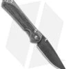 Chris Reeve Left-Hand Small Sebenza 31 Knife Black Micarta (2.94" Ladder Dam)