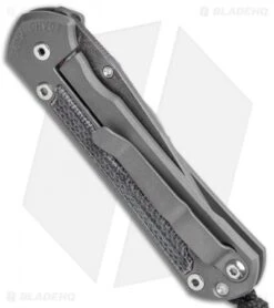 Chris Reeve Small Sebenza 31 Knife Black Micarta (2.94" Raindrop Damascus) -Chris Reeve Knives Shop Chris Reeve Small Sebenza 31 Black Micarta Raindrop Damascus BHQ 98987 jr side