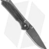 Chris Reeve Left Hand Small Sebenza 31 Black Micarta (2.94" Raindrop Dama)