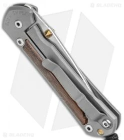 Chris Reeve Small Sebenza 31 Knife Bog Oak Double Lug Knife (2.94" SW) -Chris Reeve Knives Shop Chris Reeve Small Sebenza 31 Bog Oak Double Lug SW BHQ 98990 jr side